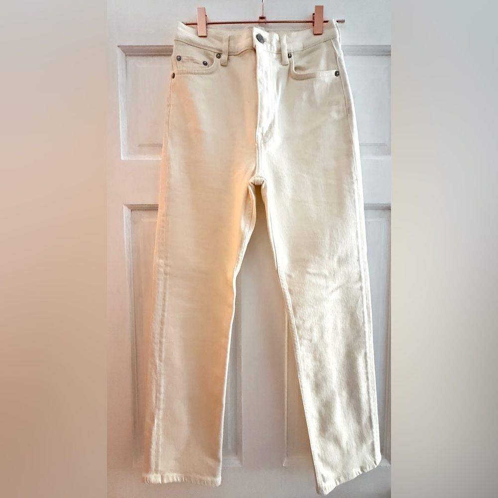 & Other Stories cotton slim leg jean
